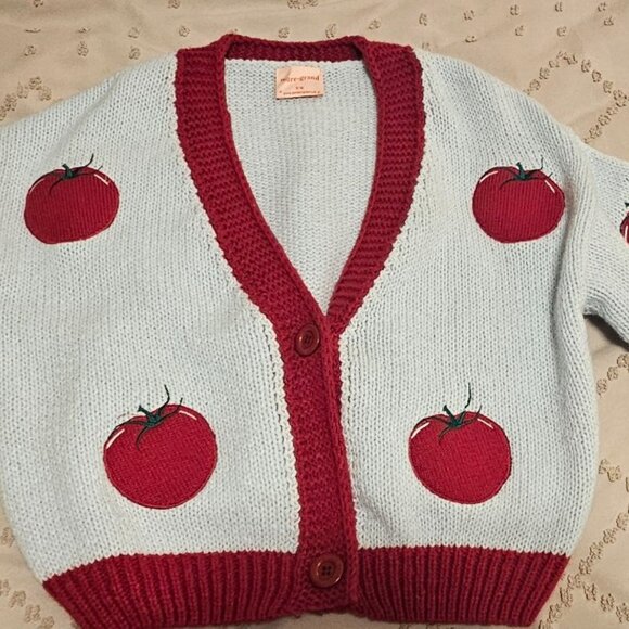 Mure + Grand “Nourish My Soul” Puff Cardigan (Size S/M) - Picture 4 of 8